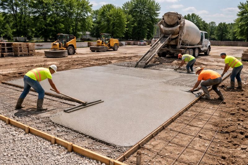 Concrete Installation in Tulsa County, OK