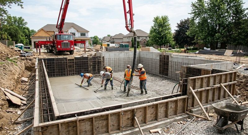 Basement Concrete Installation in Tulsa County, OK