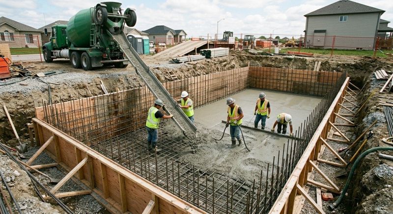 Basement Concrete Pouring in Tulsa County, OK