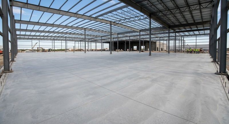 Commercial Slab Construction in Bixby, OK