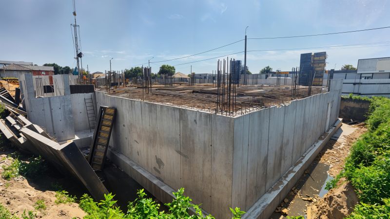 Commercial Slab Construction in Jenks, OK