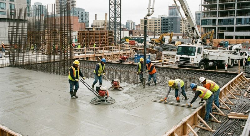 Commercial Slab Construction in Owasso, OK