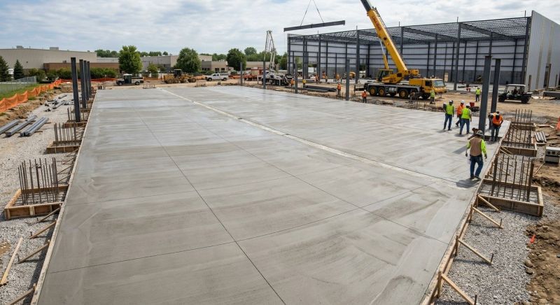 Commercial Slab Construction in Porter, OK
