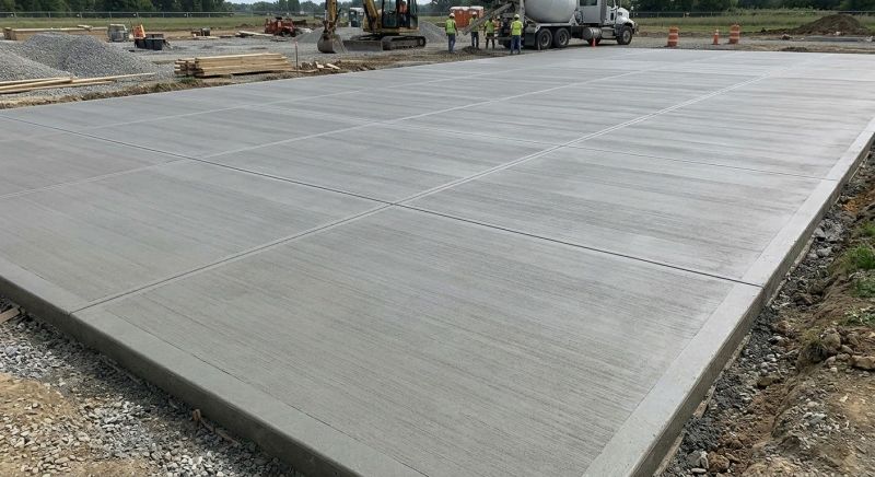 Commercial Slab Installation in Catoosa, OK