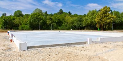 Commercial Slab Installation in Inola, OK