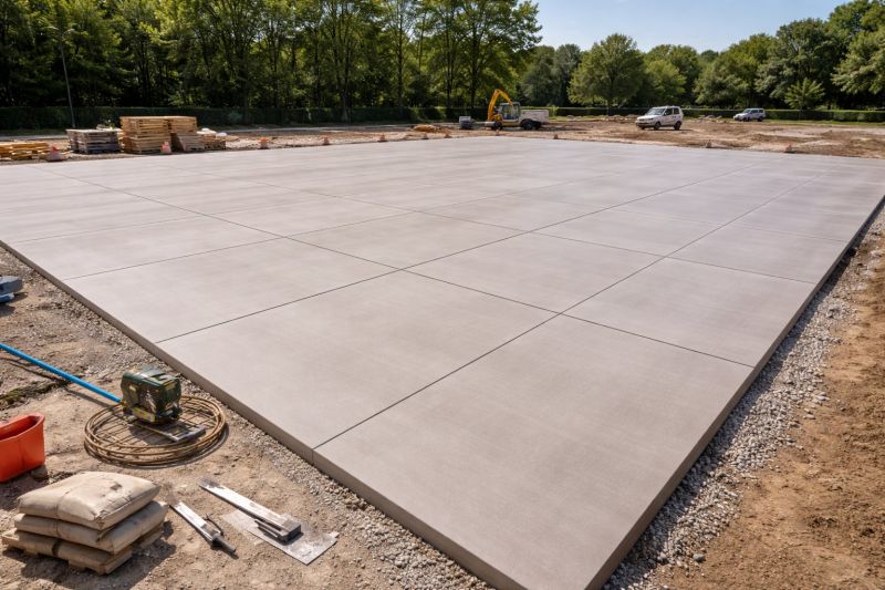 Commercial Slab Installation in Mounds, OK