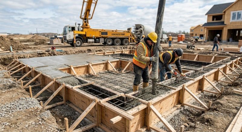 Concrete Foundation Installation in Catoosa, OK