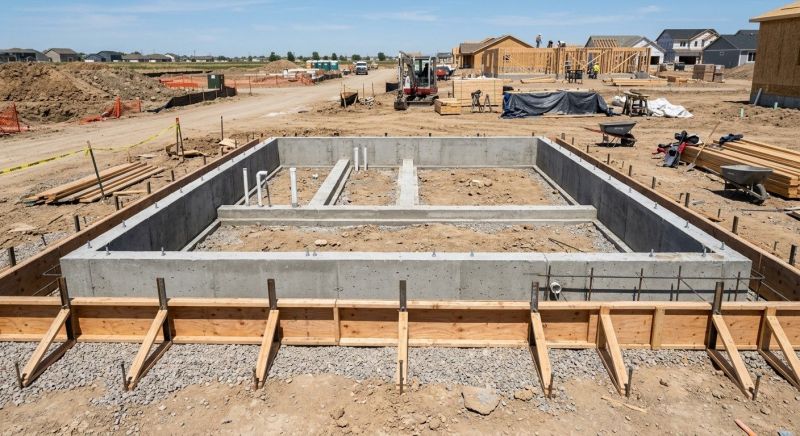 Concrete Foundation Installation in Jenks, OK