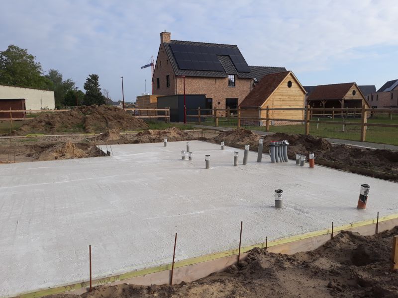 Concrete Foundation Installation in Mounds, OK