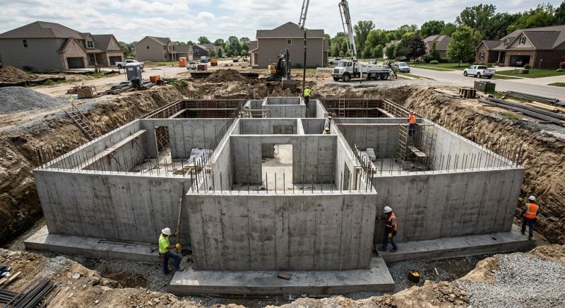 Concrete Foundation Installation in Owasso, OK
