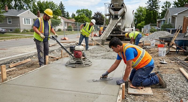 Concrete Work in Tulsa County, OK