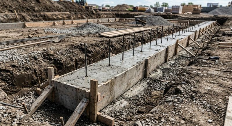 Foundation Footer Installation in Tulsa County, OK