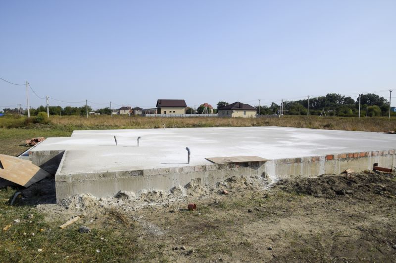 Foundation Slab Construction in Tulsa County, OK