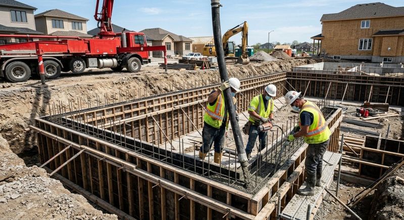 Foundation Wall Installation in Tulsa County, OK