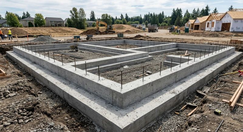 House Footing Construction in Tulsa County, OK