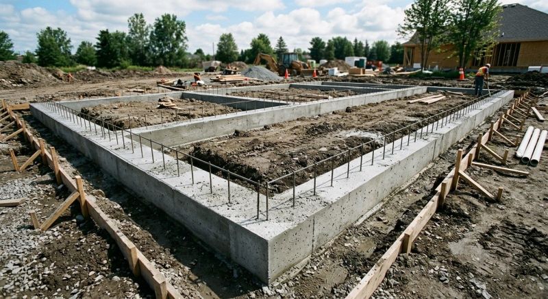 House Footing Construction in Tulsa County, OK